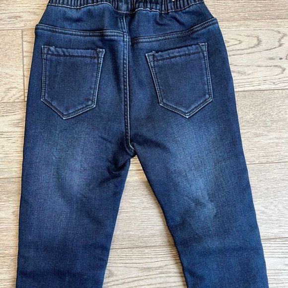 Warm Fleece Lined Thermo Jeans Stretch - Picture 3 of 6